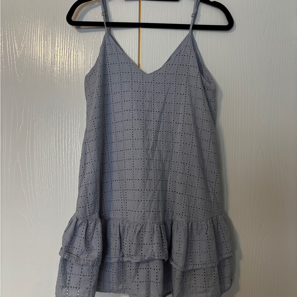 Light Blue Eyelet Sundress